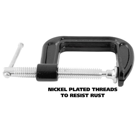 GreatNeck CC25 C-Clamp (2-1/2 Inch) Additional Image 5