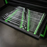 OEMTOOLS 22217 40 Wrench Magnetic Organizing Rails-Green Additional Image 7