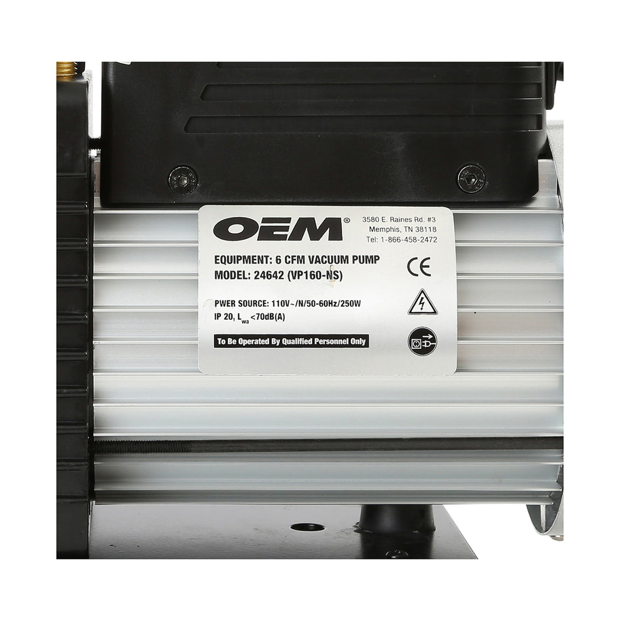 OEMTOOLS 24642 6 CFM Spark-Free Vacuum Pump Additional Image 3