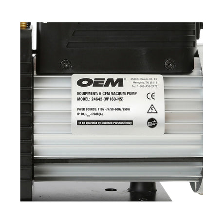 OEMTOOLS 24642 6 CFM Spark-Free Vacuum Pump Additional Image 3