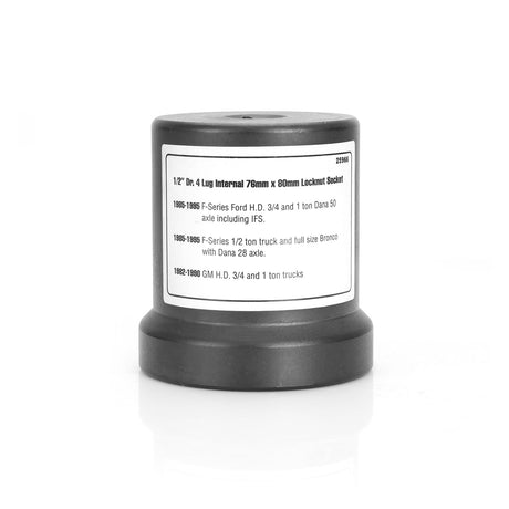 OEMTOOLS 25966 1/2in. 76 mm x 80 mm Front Wheel Bearing Locknut Socket Main Image