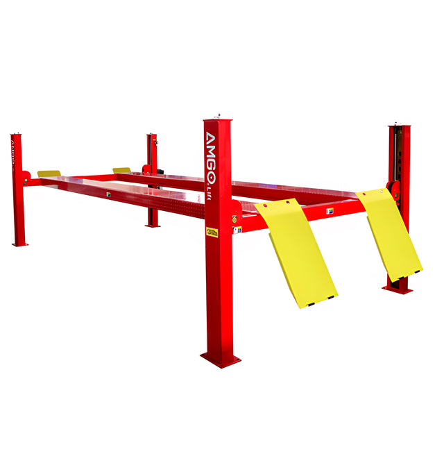 AMGO PRO-12 12,000 Lb. 4-Post Service Lift – Standard Runways Main Image