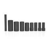 OEMTOOLS 24225 9 Piece 1/2in. Drive Wheel Lock Removal Impact Socket Set Additional Image 2