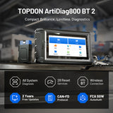TopDon AD800BT2 6in. Bluetooth Scan Tool w/Service Functions & CAN-FD Additional Image 9