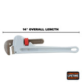 GreatNeck APW14 Aluminum Pipe Wrench (14 Inch) Additional Image 1