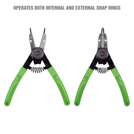OEMTOOLS 25097 Professional Internal/External Snap Ring Pliers Additional Image 2