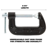 GreatNeck CC2 C-Clamp (2 Inch) Additional Image 1