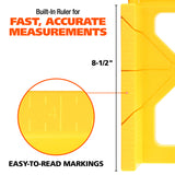 GreatNeck PMB12 Plastic Mitre Box (12-Inch) Additional Image 1
