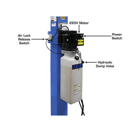 Atlas Equipment Platinum PVL14 14,000 Lb. 4-Post Lift Additional Image 9