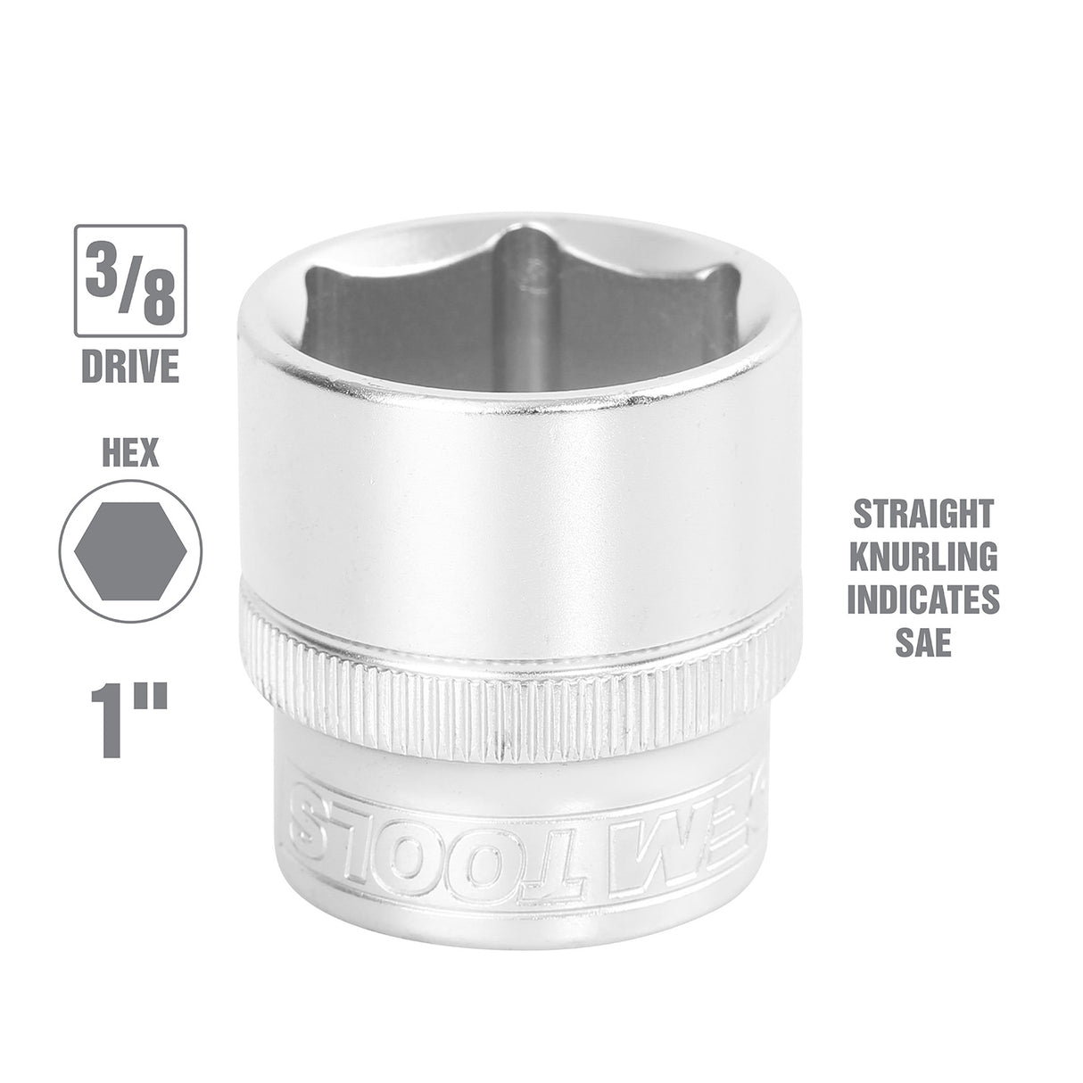 OEMTOOLS 22313 1 Inch SAE Socket Additional Image 1