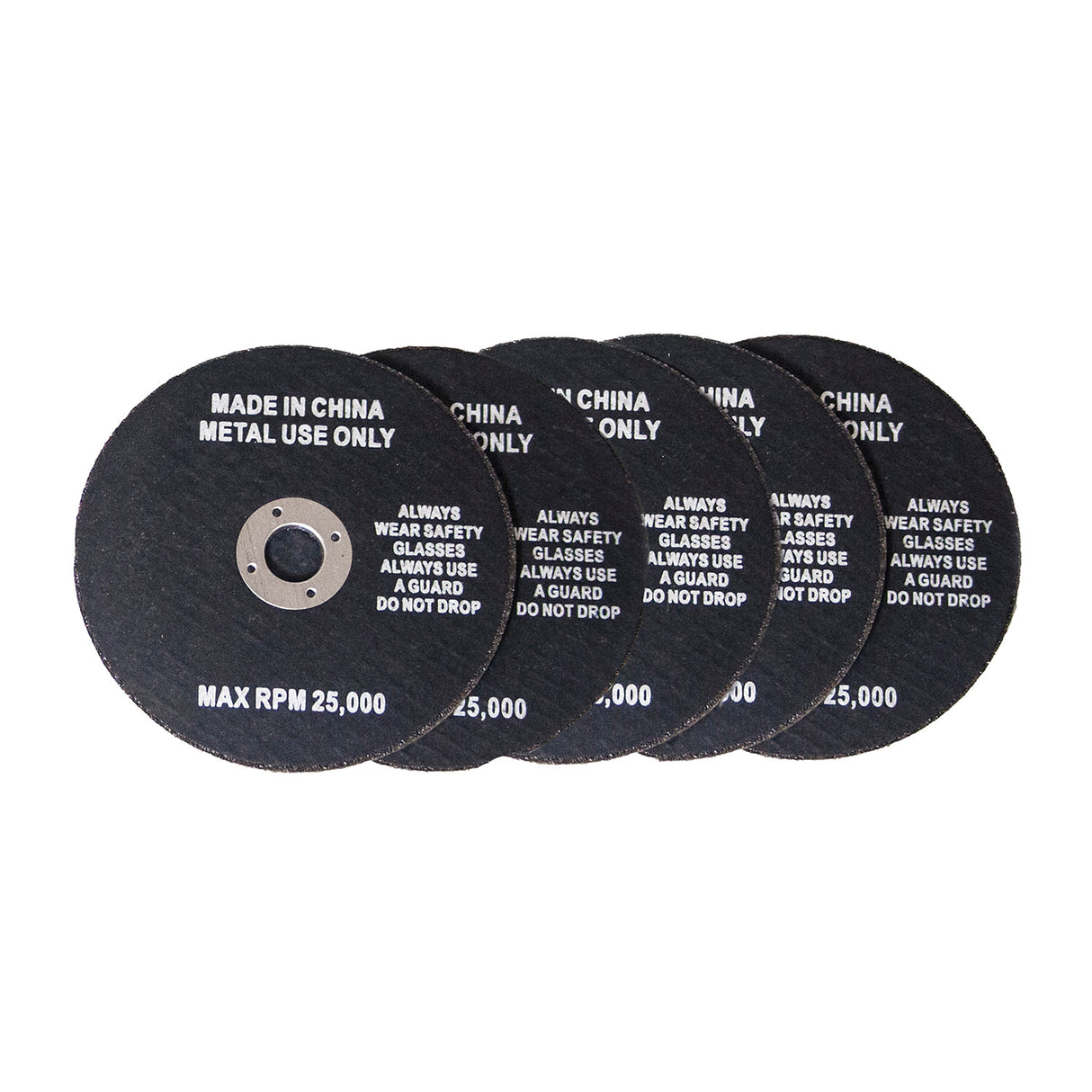 Shark Industries SHA25E5 3in. x 1/16in. x 3/8in. Reinforced Cut-off Wheels, 5PK Main Image