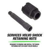 OEMTOOLS 24365 Volvo Shock Retaining Nut Strut Removal Socket Tool Additional Image 1