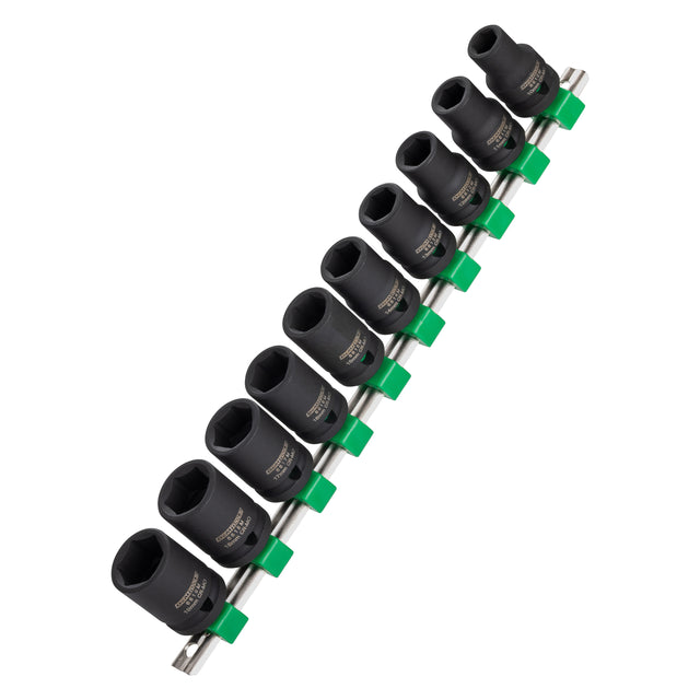 OEMTOOLS 25591 10 Piece 1/2in. Drive Impact Socket Set - Metric Main Image