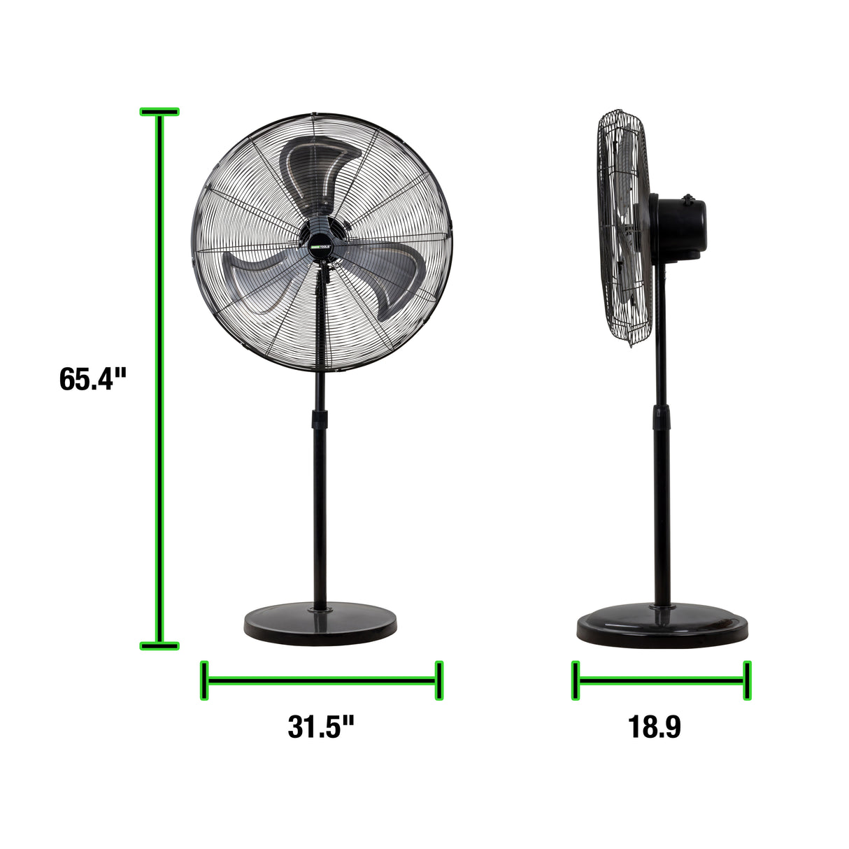 OEMTOOLS 34888 30 Inch Oscillating Pedestal Fan Additional Image 5
