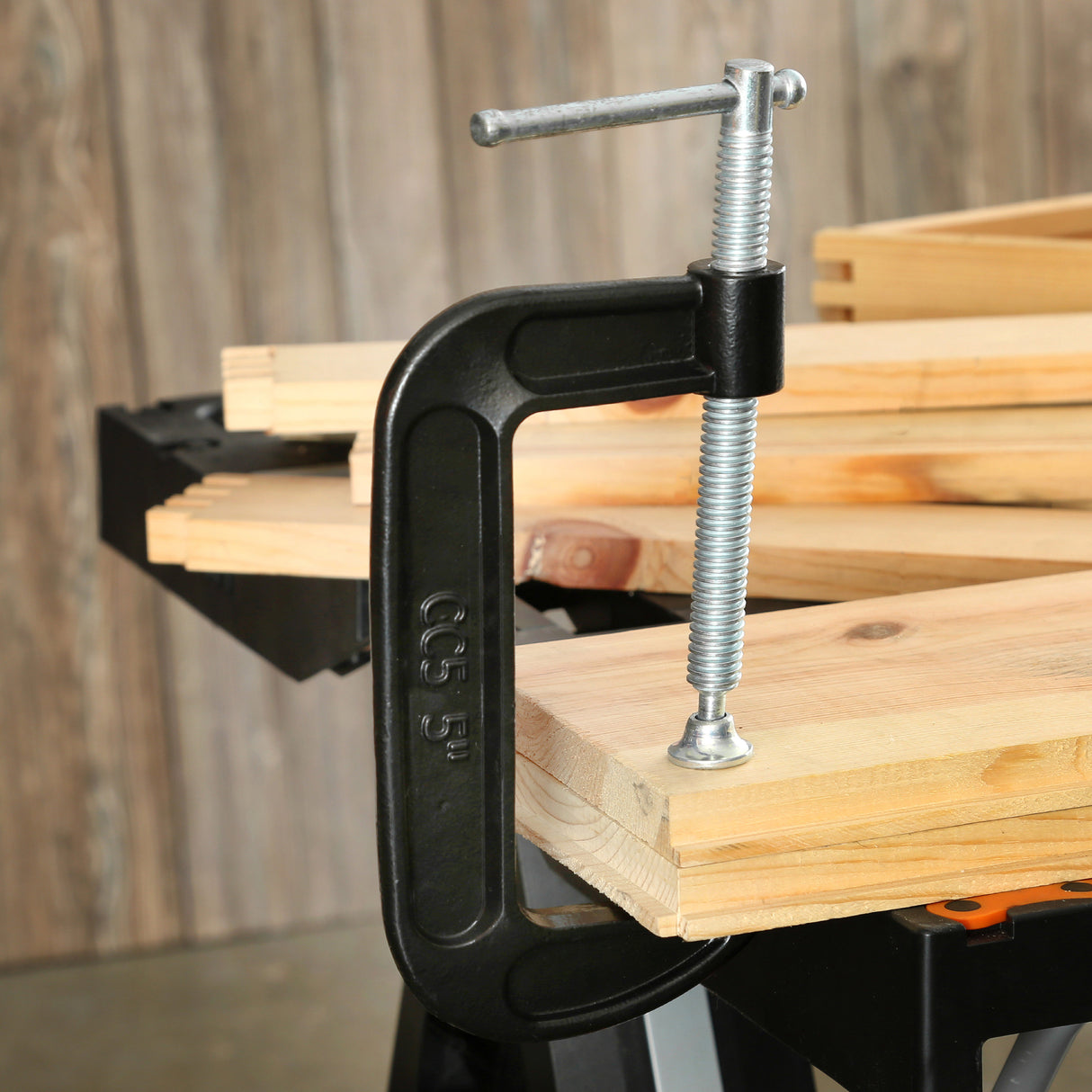 GreatNeck CC5 C-Clamp (5 Inch) Additional Image 8
