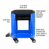 OEMTOOLS 24996 Workshop Creeper Seat - Blue Additional Image 2