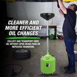 OEMTOOLS 87031 18 Gallon Upright Portable Oil Drain Additional Image 6
