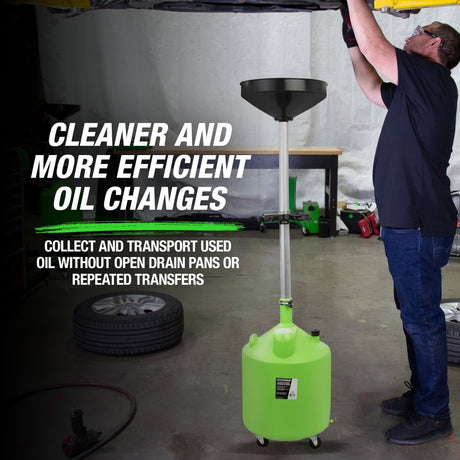 OEMTOOLS 87031 18 Gallon Upright Portable Oil Drain Additional Image 6