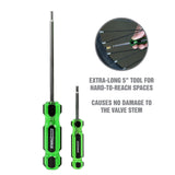 OEMTOOLS 22589 2-Piece Tire Valve Core Tool Set Additional Image 2