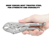 GreatNeck C7WC Curved Jaw Locking Pliers (7-Inch) Additional Image 5