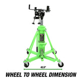 OEMTOOLS 26842 1 Ton 2 Stage Telescoping Transmission Jack Additional Image 7