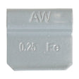 OEMTOOLS 23222 0.25 Oz. AL Style Steel Wheel Weight - 1 Box of 25 Main Image