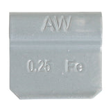 OEMTOOLS 23222 0.25 Oz. AL Style Steel Wheel Weight - 1 Box of 25 Main Image