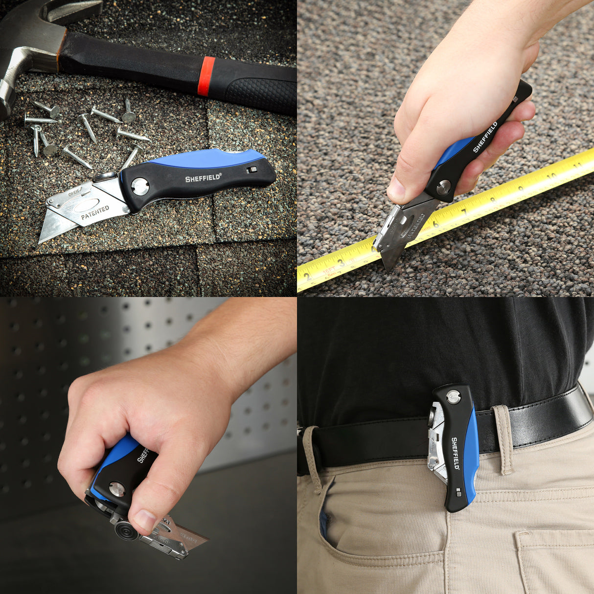 Sheffield 12119 Quick Change Lock Back® Utility Knife Additional Image 9