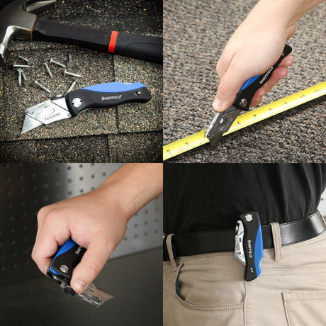 Sheffield 12119 Quick Change Lock Back® Utility Knife Additional Image 9