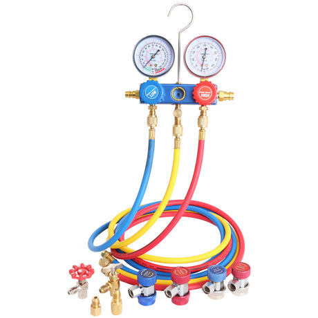 OEMTOOLS 24551 R134a & R1234yf A/C Manifold Gauge and Hose Set Additional Image 3