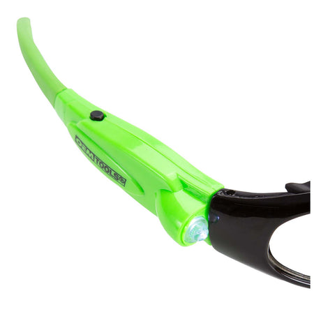 OEMTOOLS 26017PK3 Black and Green LED Safety Glasses (3 Pack) Additional Image 5