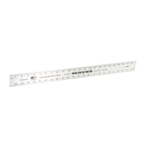 Mayes 10207 Straight Edge Aluminum Ruler (24 x 2 Inch) Main Image