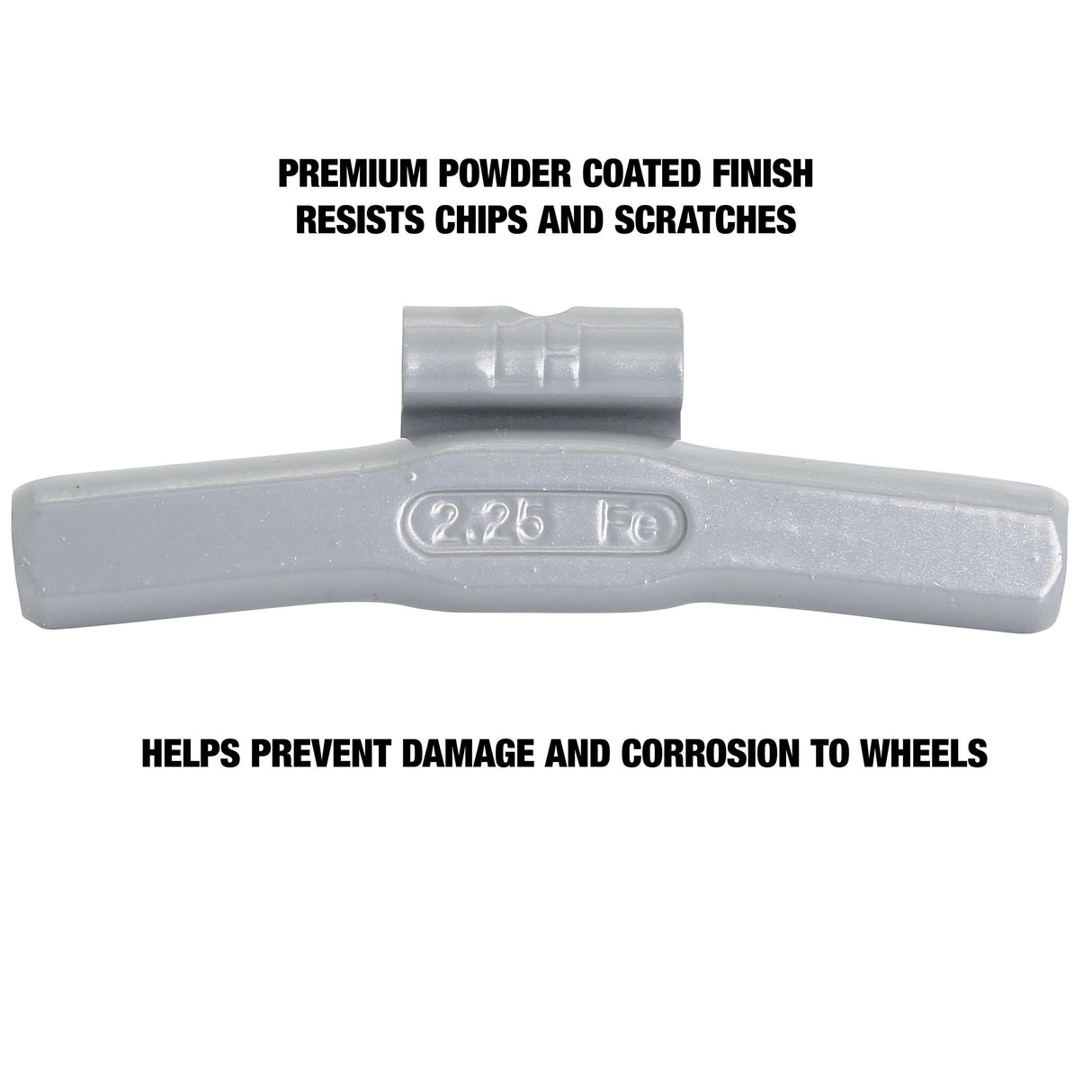OEMTOOLS 23303 2.25 Oz. LH Style Steel Wheel Weight - 1 Box of 25 Additional Image 3
