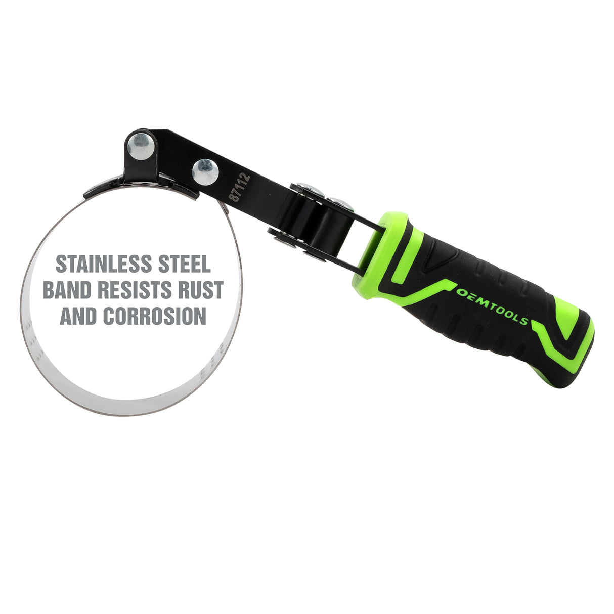 OEMTOOLS 87112 Professional Swivel Oil Filter Wrench (2-7/8in. - 3-3/8in.) Additional Image 4