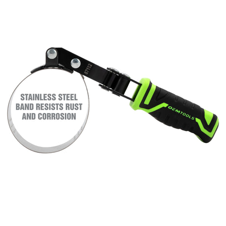 OEMTOOLS 87112 Professional Swivel Oil Filter Wrench (2-7/8in. - 3-3/8in.) Additional Image 4