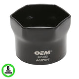 OEMTOOLS 25483 4-1/8 Inch Truck Wheel Bearing Locknut Socket Additional Image 1