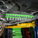 OEMTOOLS 22485 3-Piece Magnetic Socket Tray Set- SAE-Green Additional Image 10