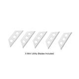 Sheffield 12851 Mini 5 Utility Blades Additional Image 1