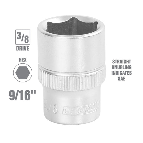 OEMTOOLS 22307 9/16 Inch SAE Socket Additional Image 1