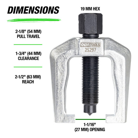 OEMTOOLS 25297 1-1/16in. Tie Rod End and Pitman Arm Puller Additional Image 5