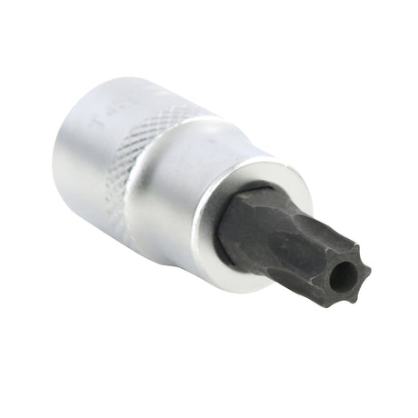 OEMTOOLS 22788 3/8 Inch Drive Tamper Proof Star Socket Bit (T45) Main Image