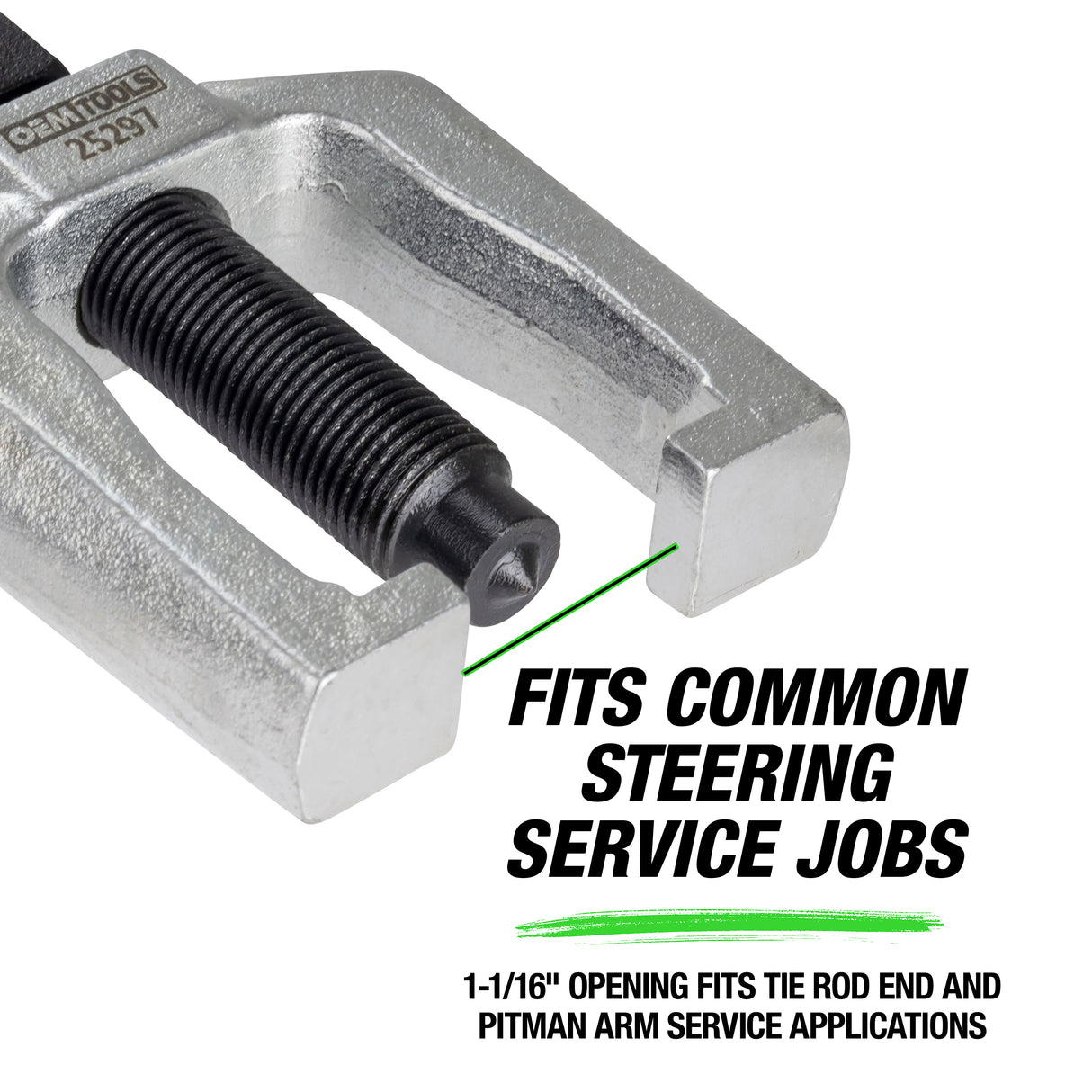 OEMTOOLS 25297 1-1/16in. Tie Rod End and Pitman Arm Puller Additional Image 4