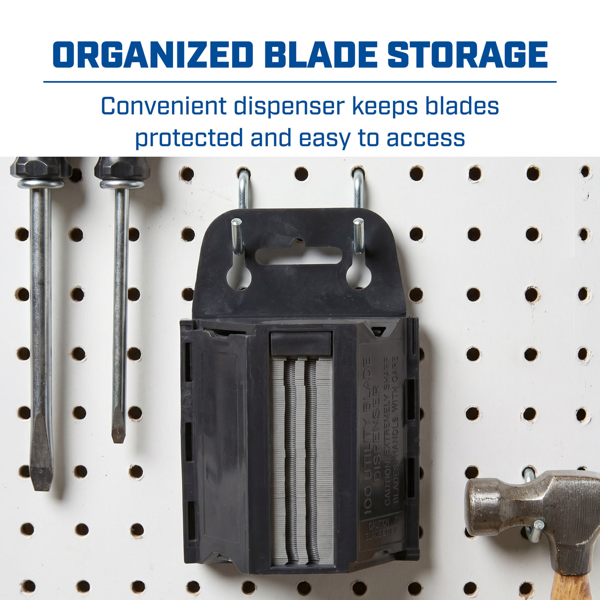 Sheffield 12282 Standard 100 Utility Blades with Dispenser Additional Image 2