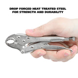 GreatNeck S5P Curved Jaw Locking Pliers (5 Inch) Additional Image 5