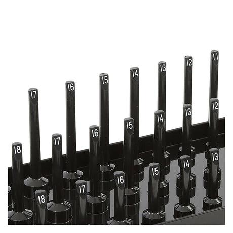 OEMTOOLS 22354 3 Post Socket Tray - 3/8in. Drive (Metric) Additional Image 4