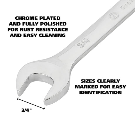 GreatNeck CO7C Combination Wrench (3/4-Inch) Additional Image 2