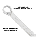 GreatNeck 51004 Combination Wrench SAE Set (11-Piece) with Rack Additional Image 3