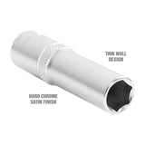 OEMTOOLS 22325 11 mm 3/8 Inch Drive Deep Socket Additional Image 2
