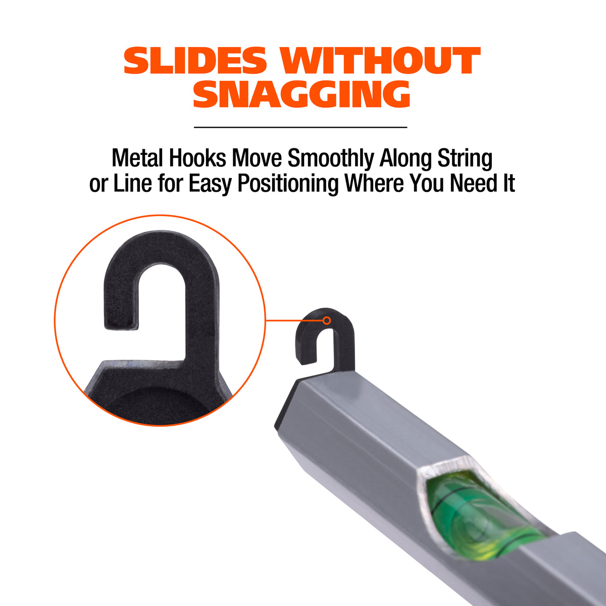 GreatNeck 75168 Aluminum Line Level (2.75 Inch) Additional Image 4