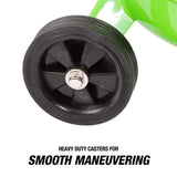 OEMTOOLS 87042 18 Gallon Metal Oil Drain - Green Additional Image 6